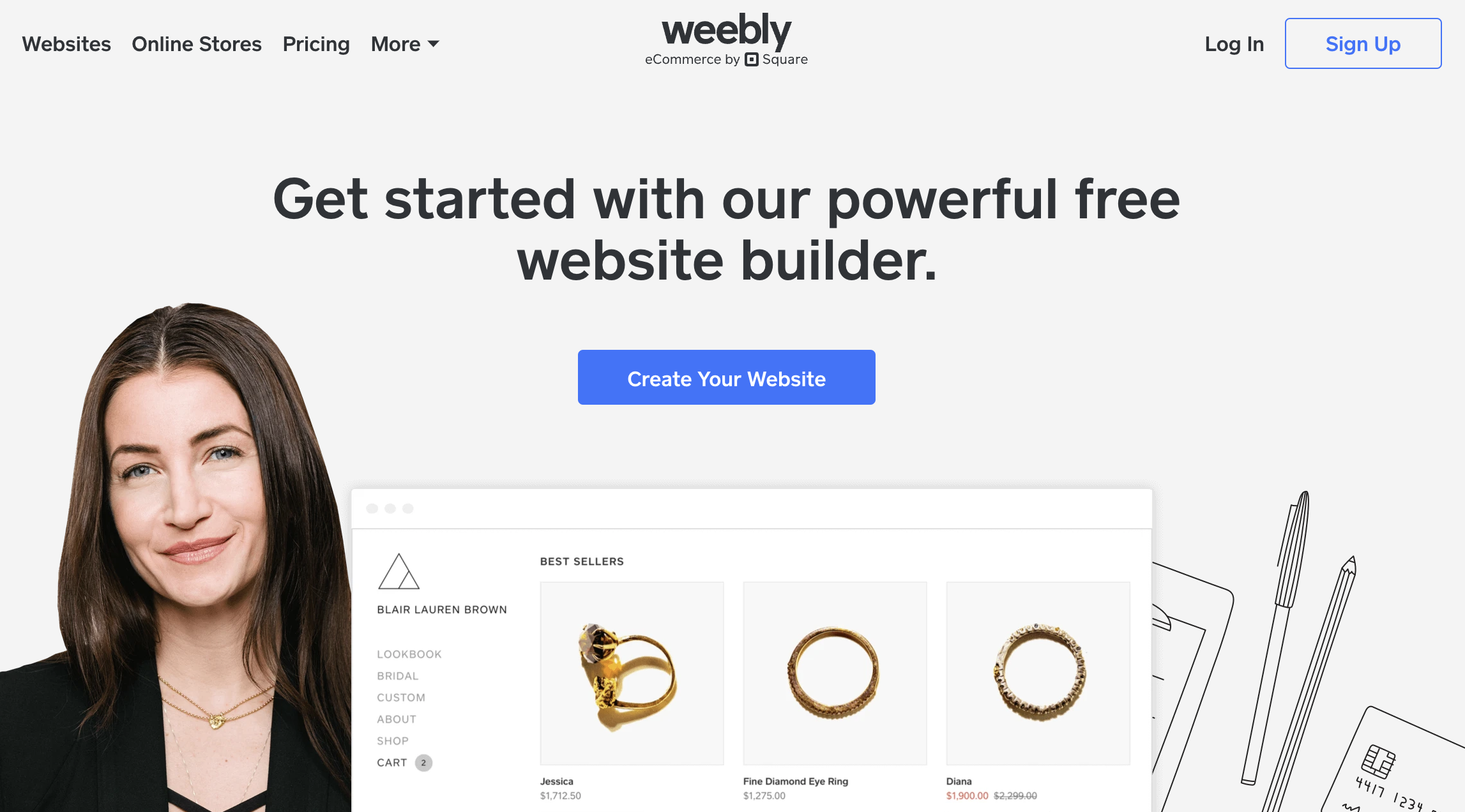 weebly website design software