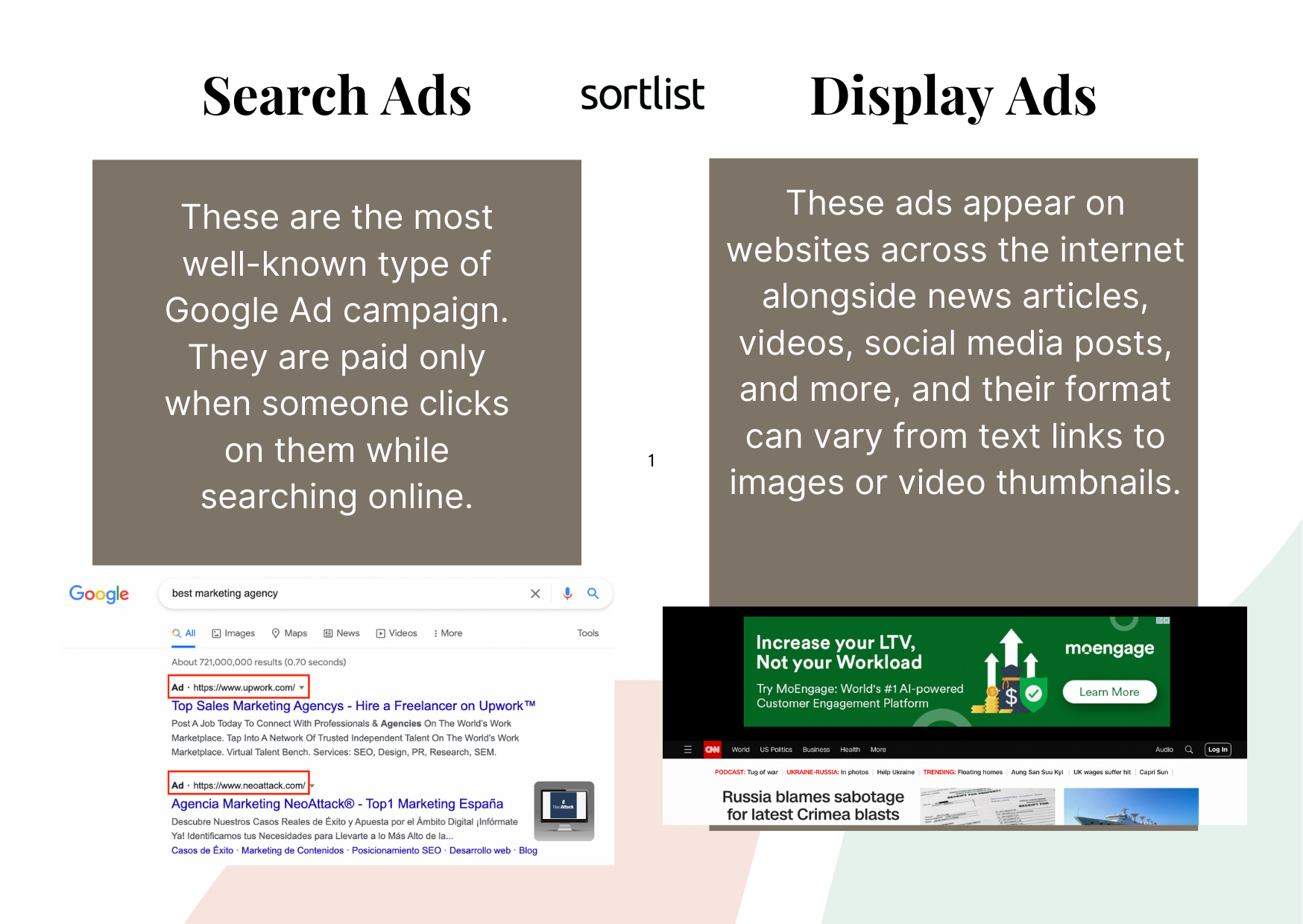 search ads vs display ads