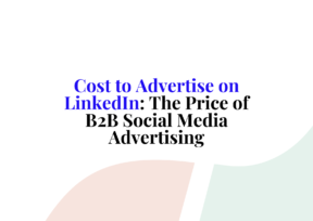 cost to advertise on linkedin
