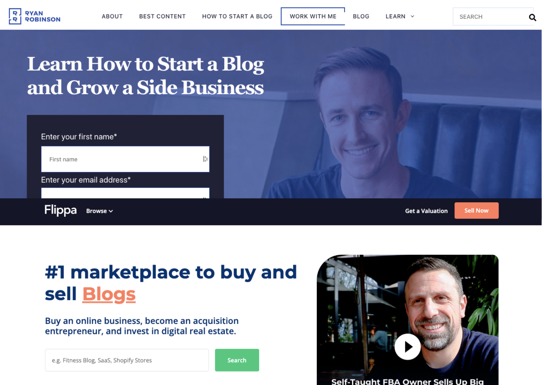 Example of blog topics that make money
