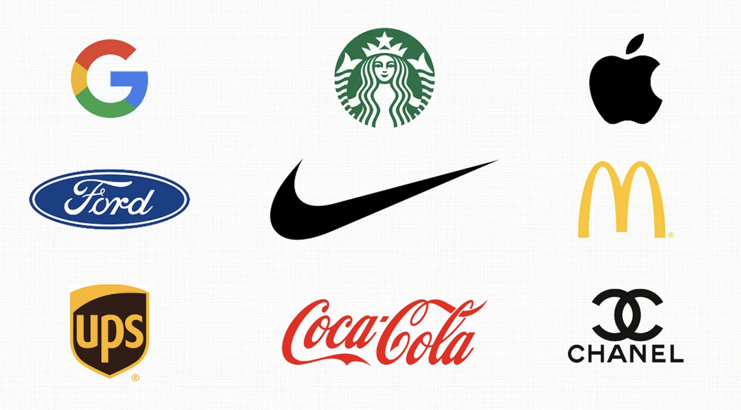 famous logos branding budget