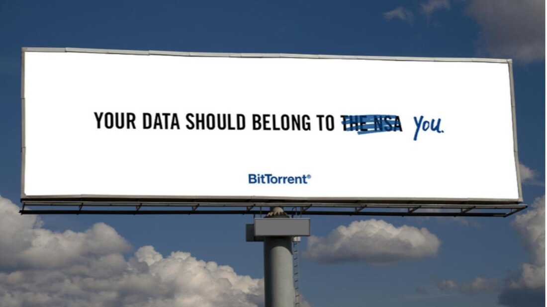 BiTorrent billboard