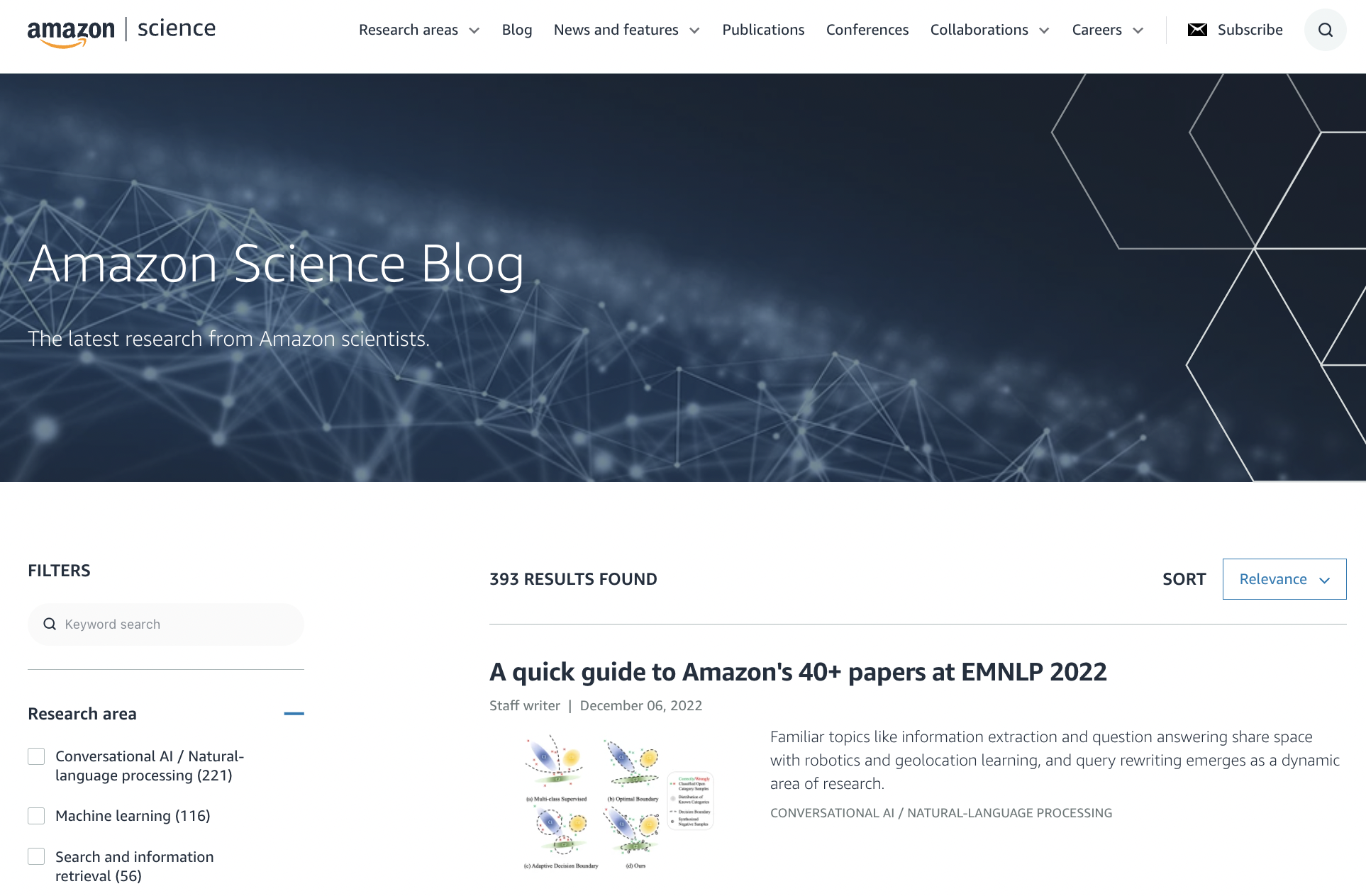 amazon science blog, content marketing price