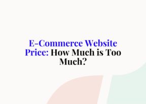 E-Commerce Website Price: How Much is Too Much?